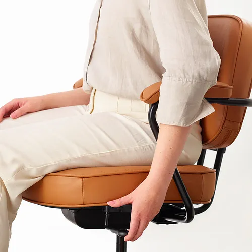 IKEA Mayagüez - ALEFJÄLL office chair, Grann golden brown