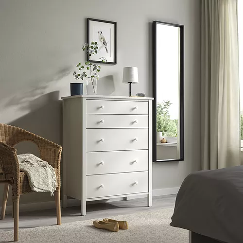 IKEA Puerto Rico - KILBERGET chest, vertical,5-drawer, white