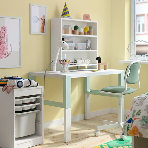 PÅHL, escritorio con estantería. 2 de 6 open dialog