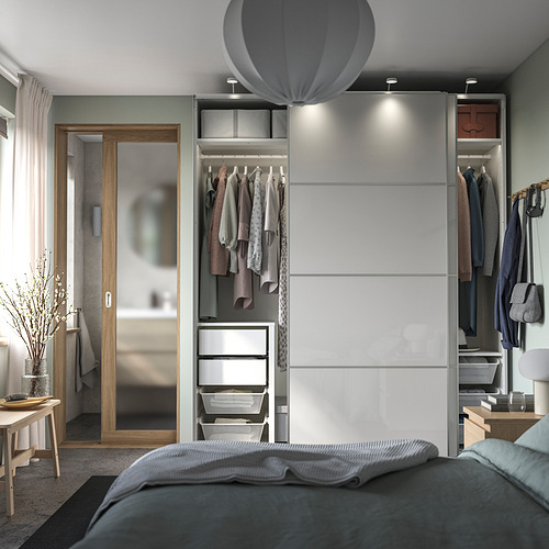 PAX / HOKKSUND, closet con puertas corredizas. 3 de 4 open dialog