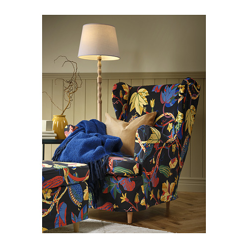 STRANDMON, slipcover for wing chair. 5 of 6 open dialog