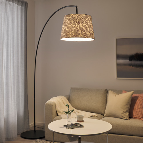 SKAFTET, floor lamp base, arched 5 of 8 open dialog