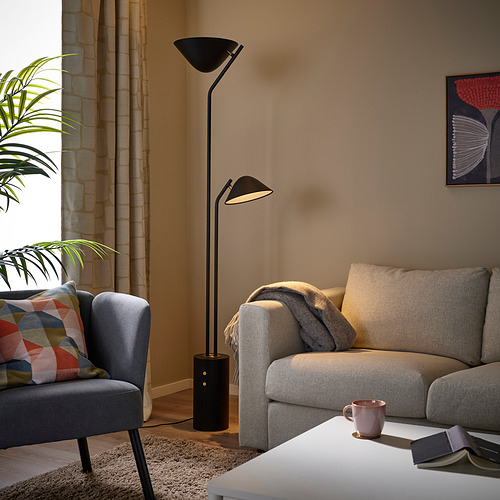 TRÅDNATE, lámpara de piso/lectura. 2 de 7 open dialog