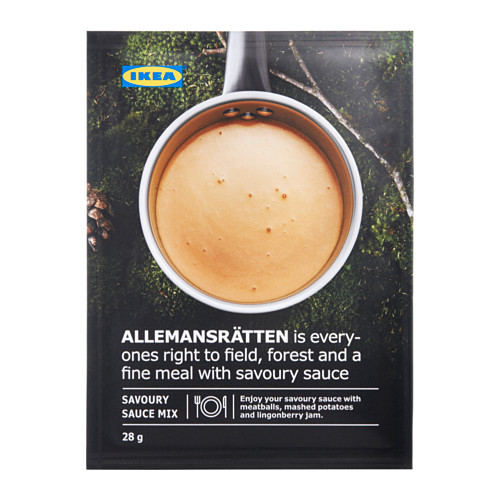 ALLEMANSRÄTTEN mix para salsa de crema