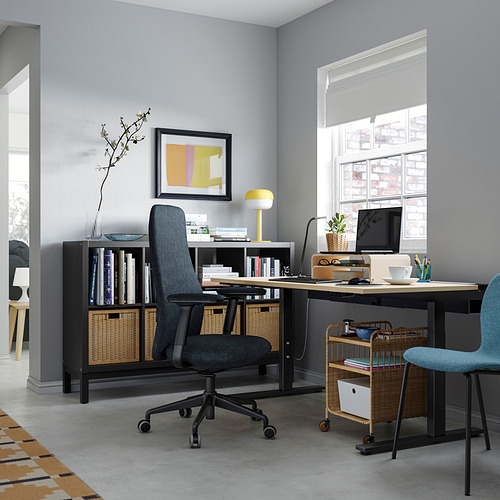 GRÖNFJÄLL, office chair with armrests 7 of 12 open dialog