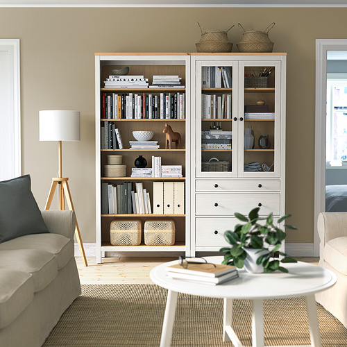 HEMNES, comb almacenamiento+puertas/cajones. 2 de 6 abrir diálogo