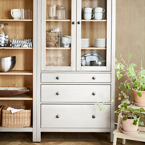 HEMNES, comb almacenamiento+puertas/cajones. 3 de 6 abrir diálogo