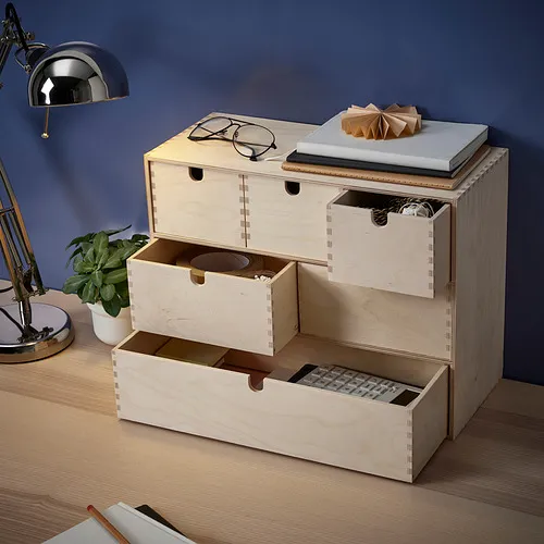 IKEA Puerto Rico - MOPPE mini storage chest, birch plywood, 16 ½