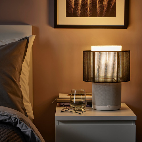 SYMFONISK, smart speaker lamp with Wi-Fi 4 of 4 open dialog