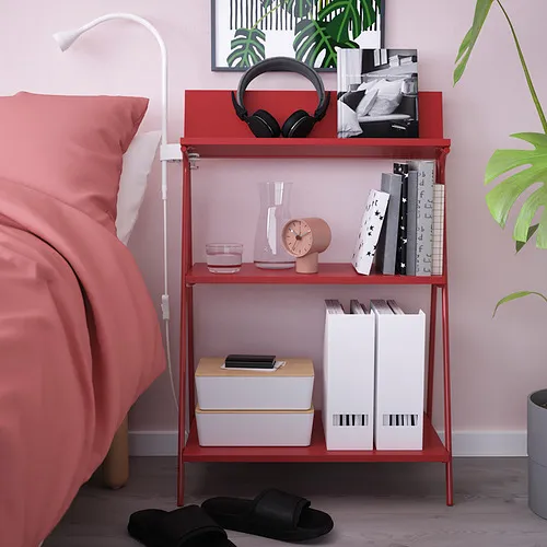 IKEA Puerto Rico - KRÖNIKÖR open storage, red, 23 3/4x13 3/4x35 5/8 