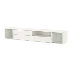 EKET, media storage combination, White