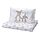 Select colour variation: white beige/bunny pattern