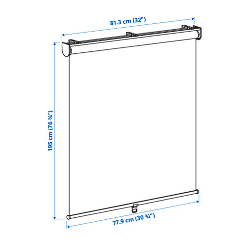 SKOGSKLÖVER, roller blind 10 of 10 open dialog