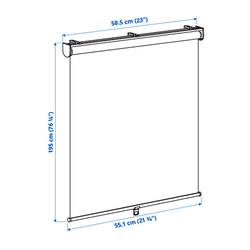 SKOGSKLÖVER, roller blind 10 of 10 open dialog