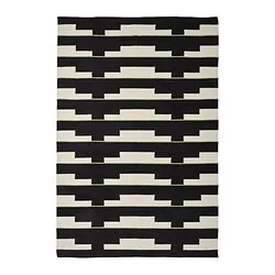 IKEA Puerto Rico - STOCKHOLM 2025 rug, flatwoven, black/white