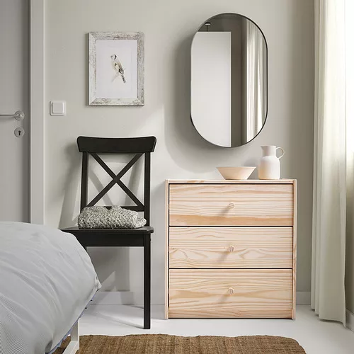 IKEA RAST ラスト IKEA Mayagüez - RAST chest, vertical, 3-drawer, pine, 24 3/8 