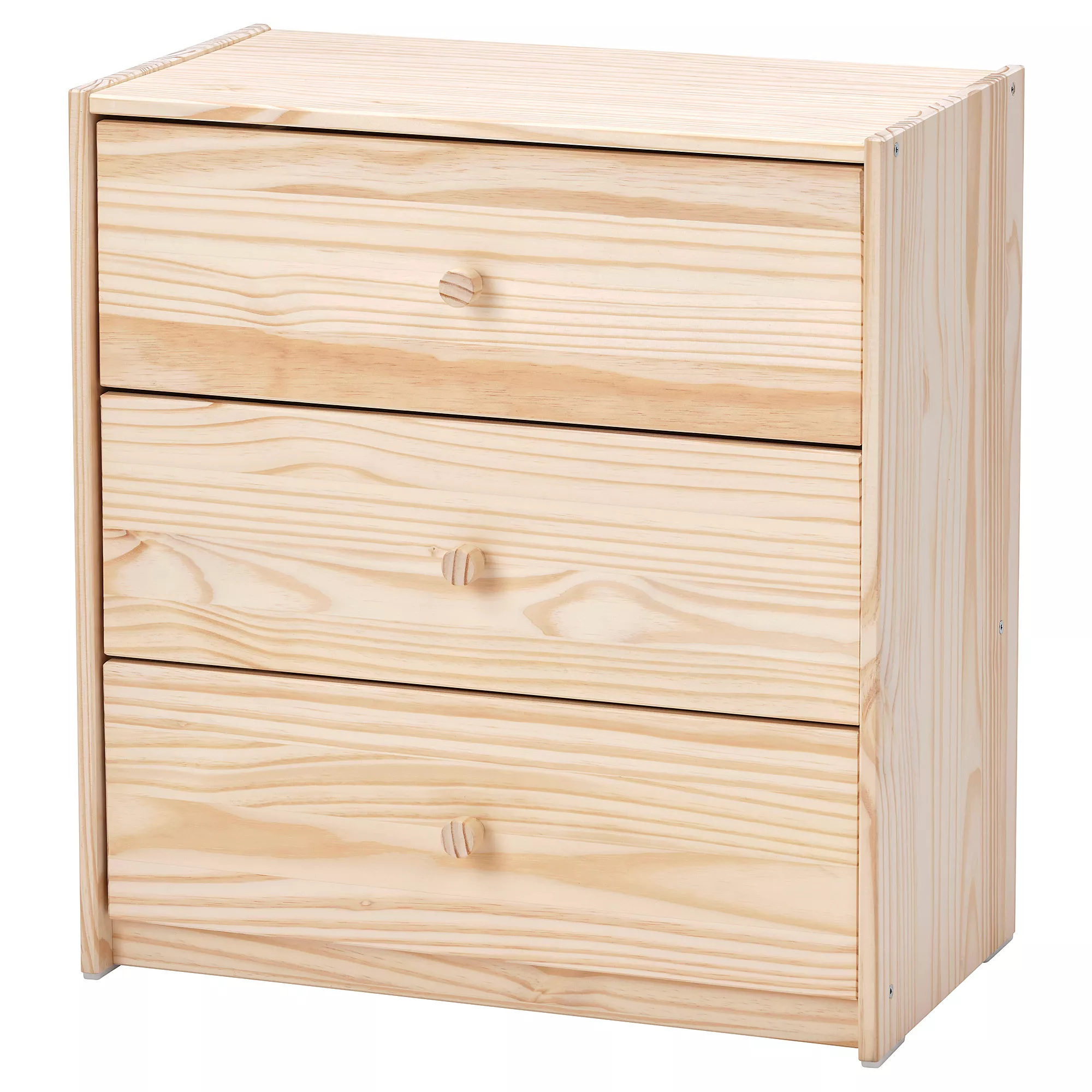 IKEA Puerto Rico - RAST chest, vertical, 3-drawer, pine, 24 3/8