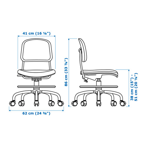 VIMUND, child's desk chair 2 of 5 open dialog