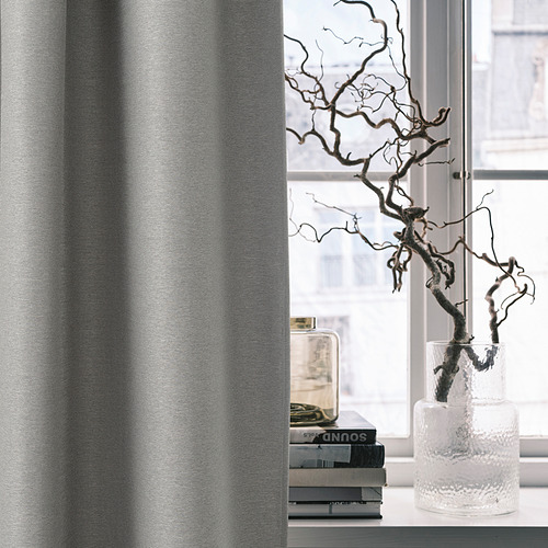 VILBORG, room darkening curtains, 1 pair 5 of 6 open dialog