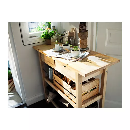 IKEA Puerto Rico - FÖRHÖJA kitchen trolley, birch