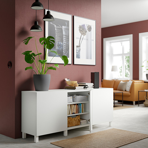 BESTÅ, sideboard with doors  2 of 7 open dialog