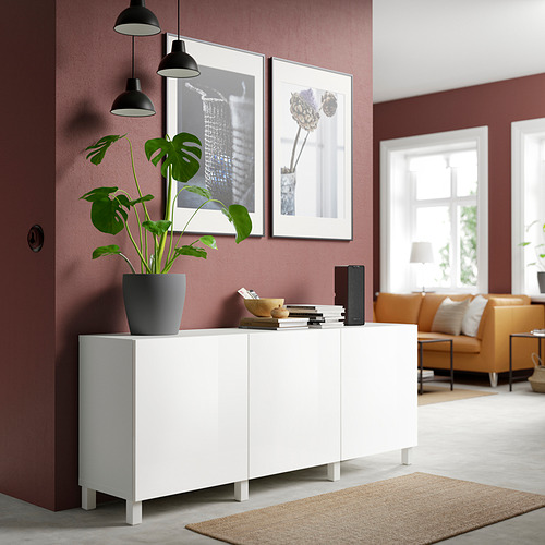 BESTÅ, sideboard with doors 6 of 7 open dialog