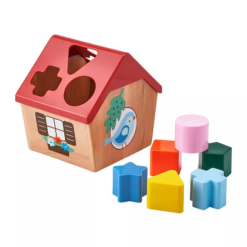 IKEA Mayagüez UPPSTÅ shape sorter, multicolor