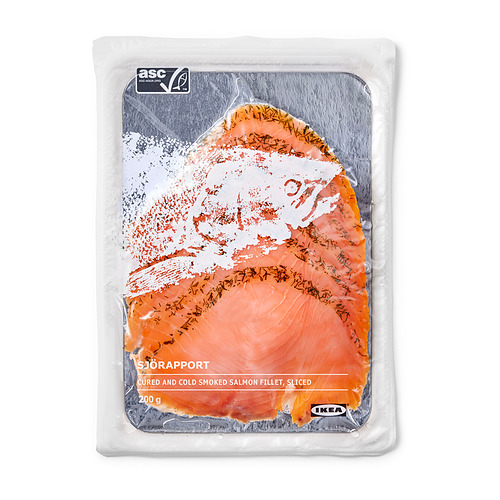 SJÖRAPPORT, cured cold smoked salmon 1 of 4 open dialog