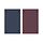 Current variation: double sided/dark gray-blue dark lilac-red
