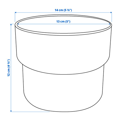 FÖRENLIG, plant pot 6 of 7 open dialog