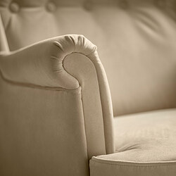 Ilustración de medidas - STRANDMON sillón de orejas