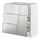 Select colour variation: white/Nogsta stainless steel