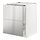 Select colour variation: white/Nogsta stainless steel