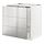 Select colour variation: white/Nogsta stainless steel