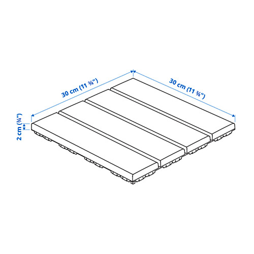 RUNNEN, decking, outdoor 8 of 8 open dialog