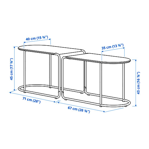 Ilustración con medidas del producto: GRYTSHOLM.