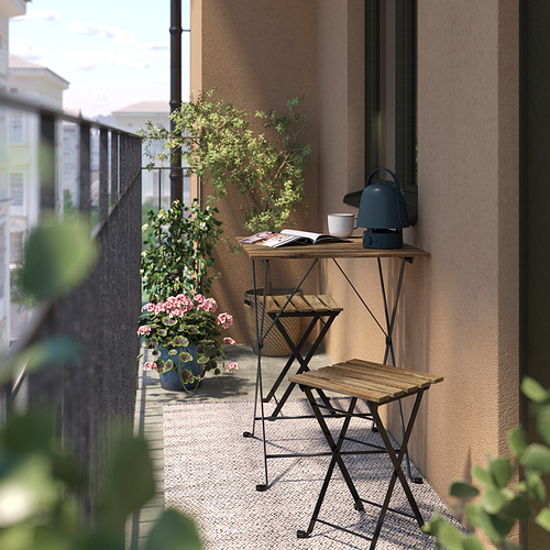TÄRNÖ, table and 2 stools, outdoor. 2 of 2 open dialog
