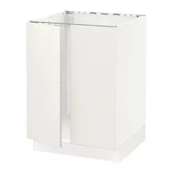 IKEA Puerto Rico - SEKTION base cabinet for sink + 2 doors, white ...
