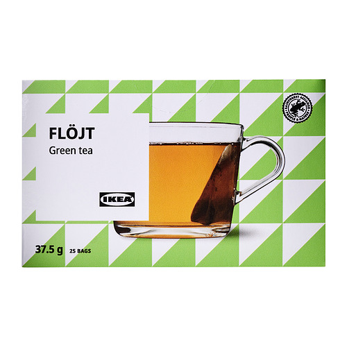 FLÖJT, té verde 1 de 7 open dialog