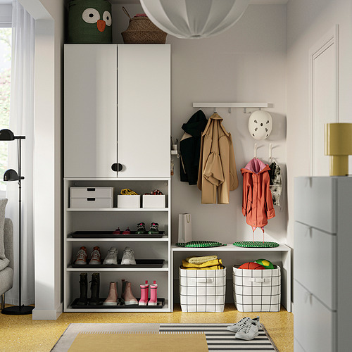 LASTARE, storage cabinet with bench. 2 of 4 open dialog