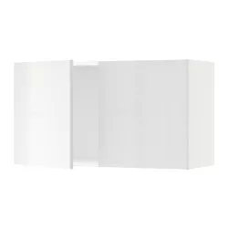 IKEA Puerto Rico - SEKTION wall cabinet with 2 doors, white/Ringhult white