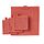 Select colour variation: orange-red
