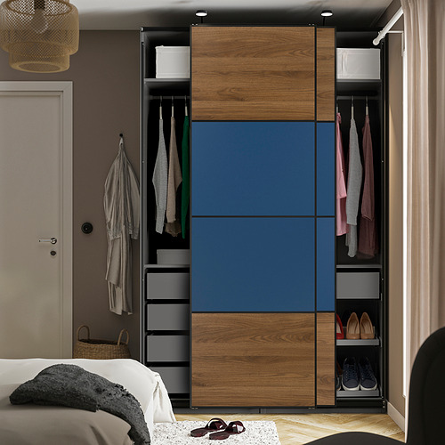 PAX / MEHAMN, armario+puertas corredizas. 3 de 6 open dialog