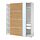 Current variation: white white/oak effect mirror glass