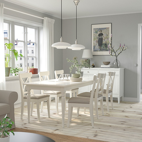 INGATORP / INGOLF, table and 6 chairs 2 of 8 open dialog