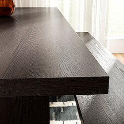 BERGSHYTTAN/BERGSHYTTAN table and 2 benches