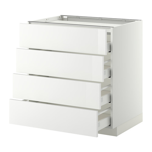 METOD / MAXIMERA, base cabinet for cooktop/4 drawers. 1 of 3 open dialog