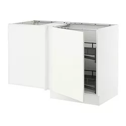 IKEA Puerto Rico - SEKTION corner base cab w pull-out fitting, white ...
