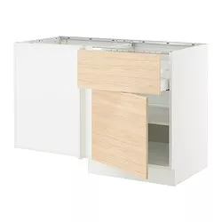 IKEA Puerto Rico - SEKTION corner base cab w drawer and shelf, white ...