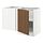 Select colour variation: white/Tistorp brown walnut effect